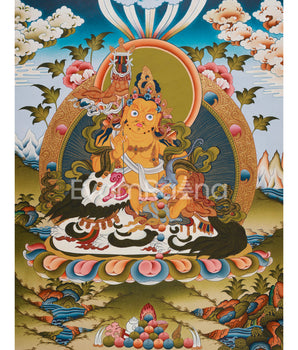 Namtoshe (Vaisravana) Thangka | Guardian King of the North