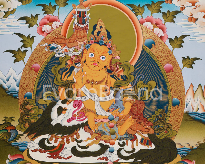 Namtoshe (Vaisravana) Thangka | Guardian King of the North