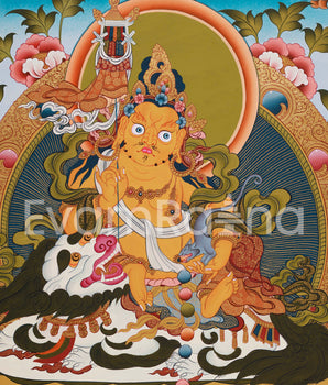 Namtoshe (Vaisravana) Thangka | Guardian King of the North