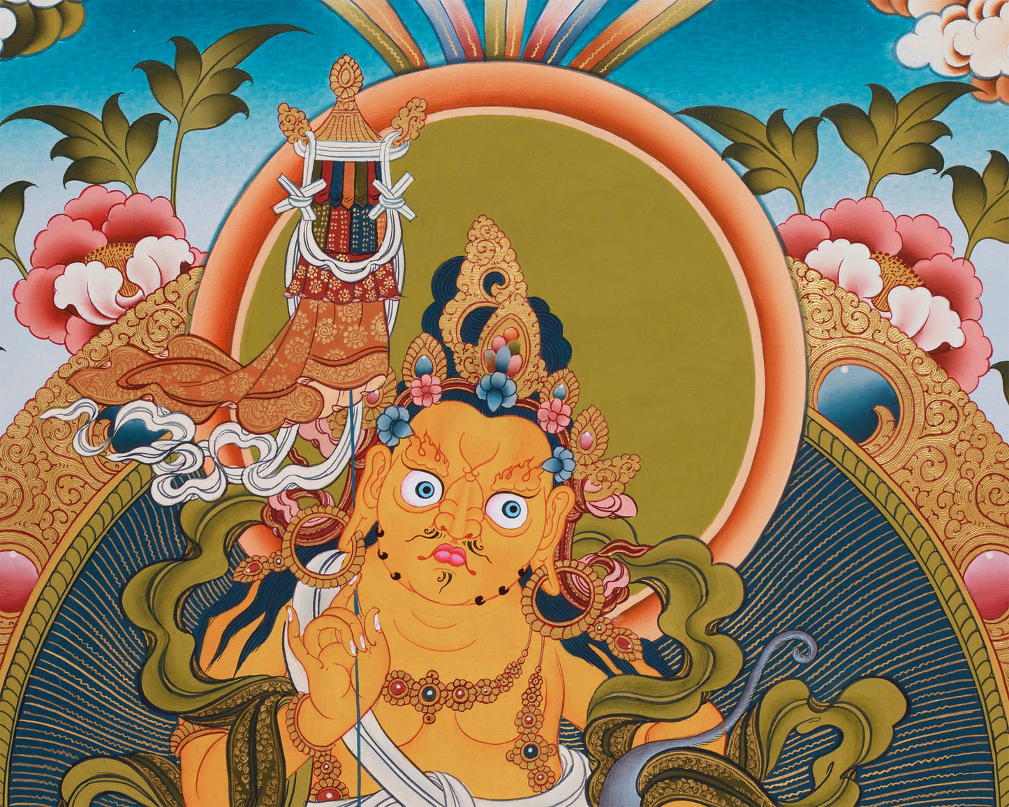 Namtoshe (Vaisravana) Thangka | Guardian King of the North