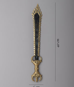 Flaming Manjushri Sword | Exquisite Spiritual Weapon for Meditation