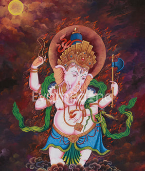 Ganesha Canvas Print