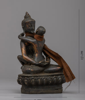 Samantabhadra with Consort Statue |  Embodying the Union of Wisdom and Compassion