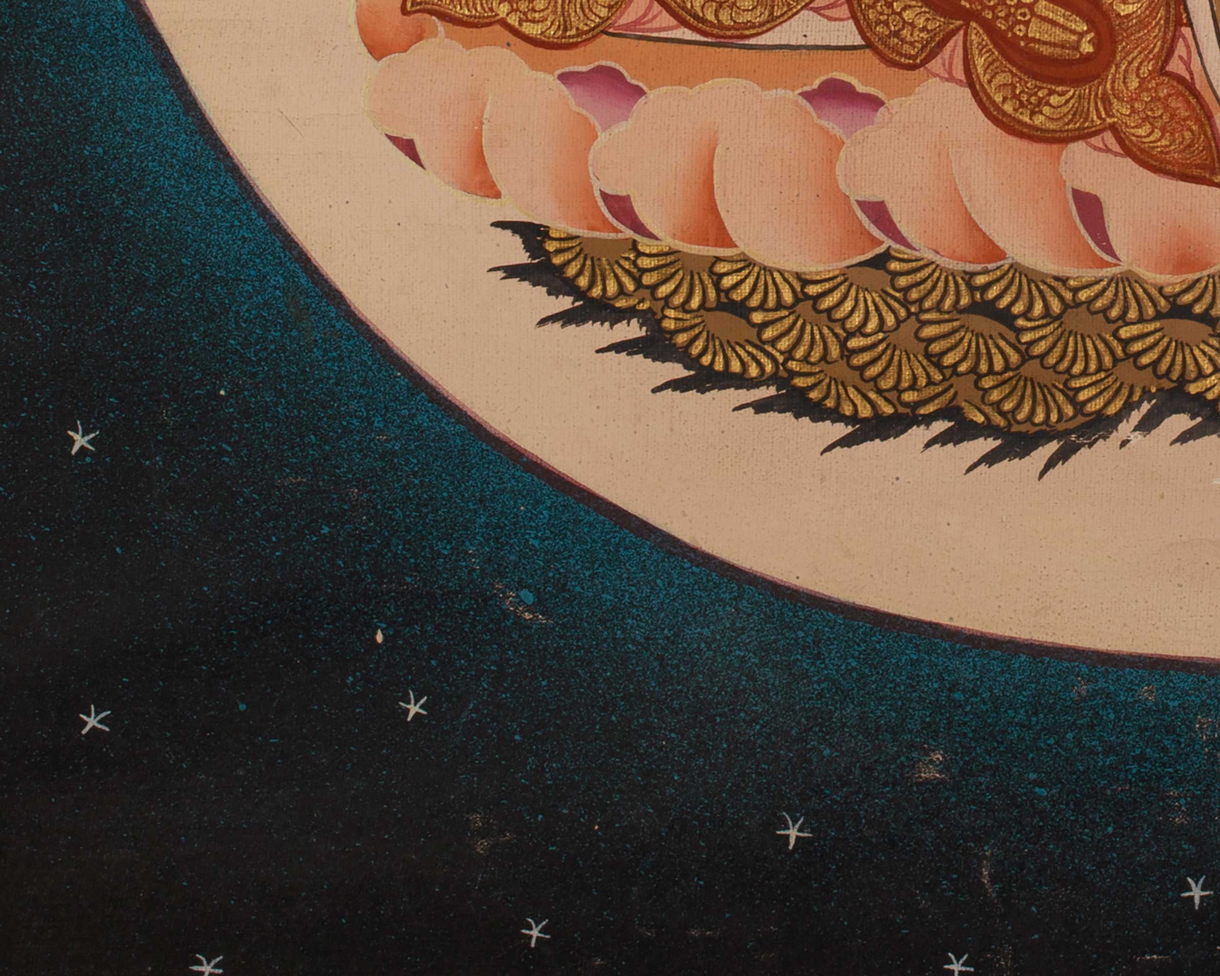 Wisdom Deity Guru Rinpoche Art | Embodiment of Enlightened Presence