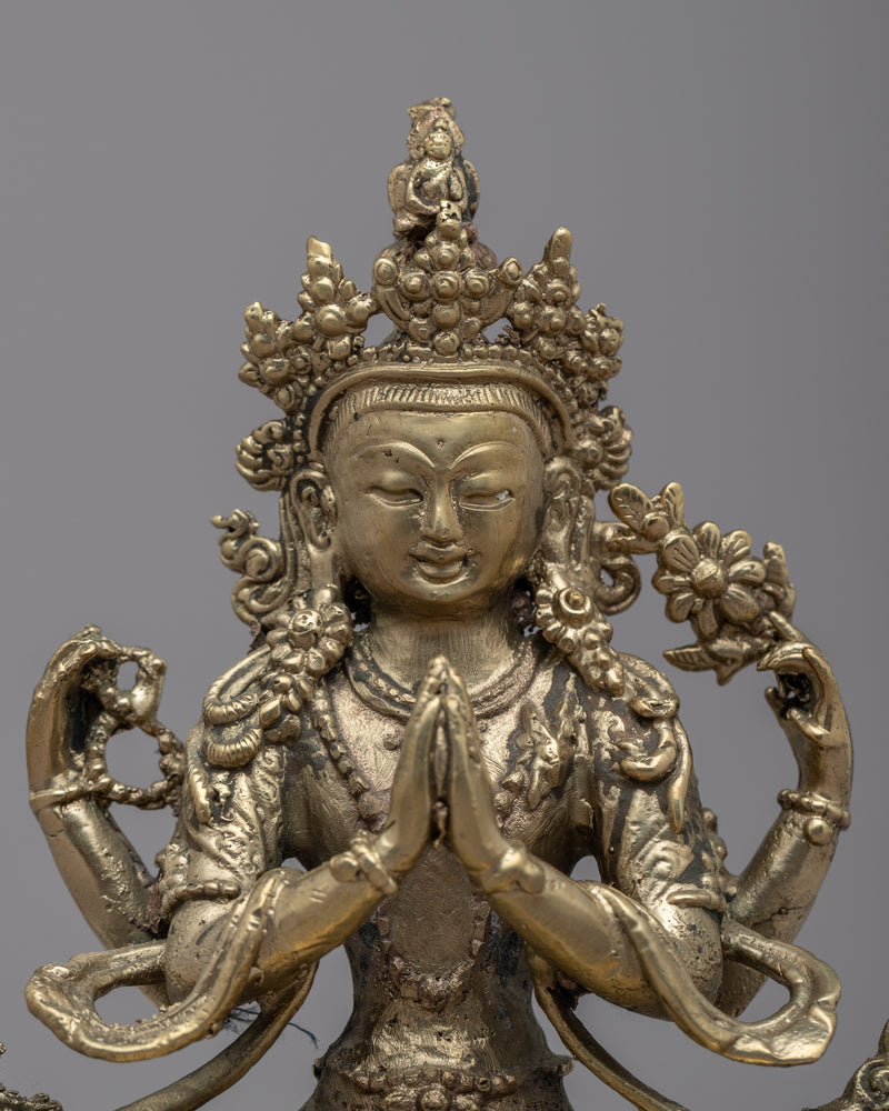 Statue of Chenresig | Embodying the Compassionate Energy of Avalokiteshvara