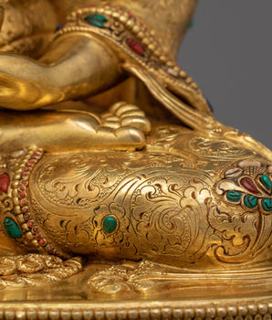 This Statue Depicts The Medicine Buddha | Symbolizing Purity