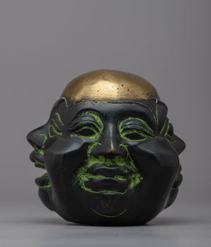 Buddha Head with Four Faces