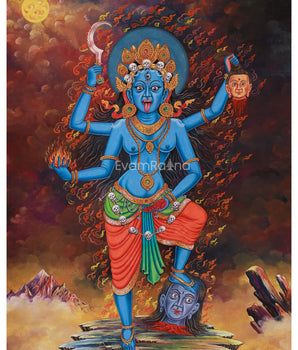 fierce-goddess-kali-thangka-print