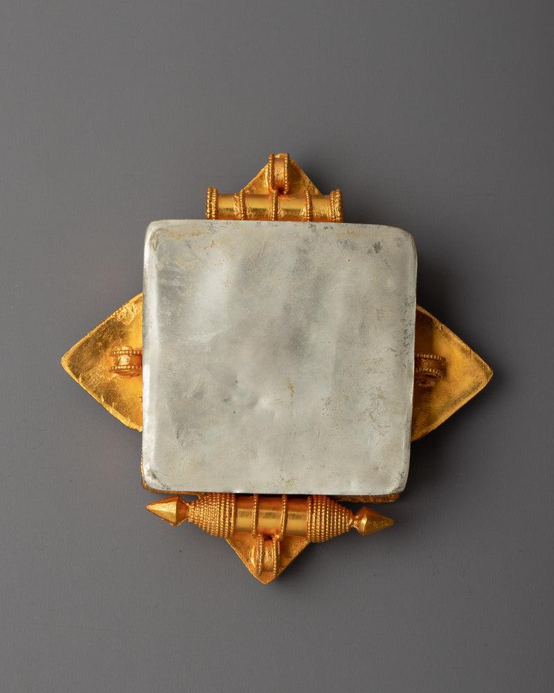 Exquisite 24k Gold Plated Ghau Box | Luxurious Keepsake for Your Precious Memories