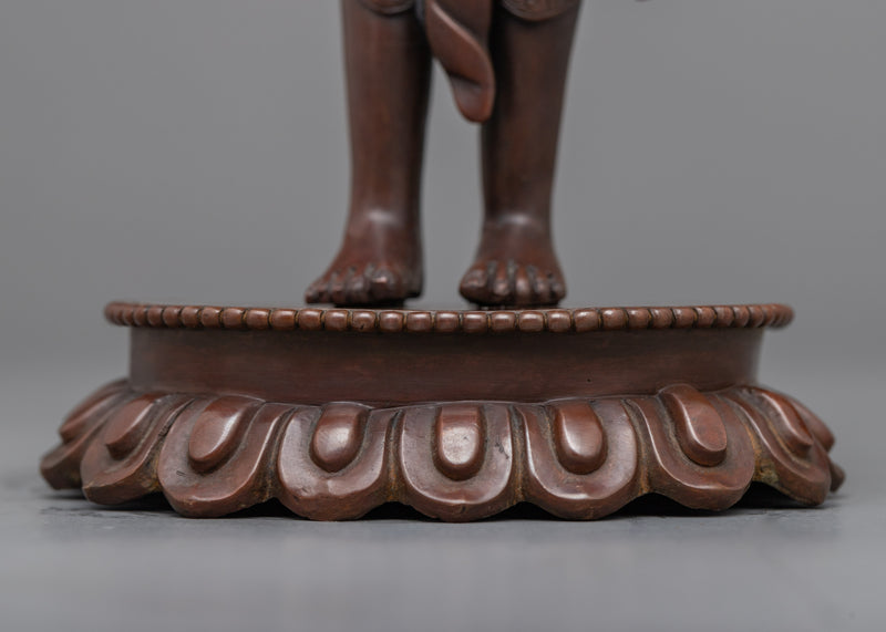 Standing Chenrezig Set Statue | sacred masterpiece for spiritual enlightenment