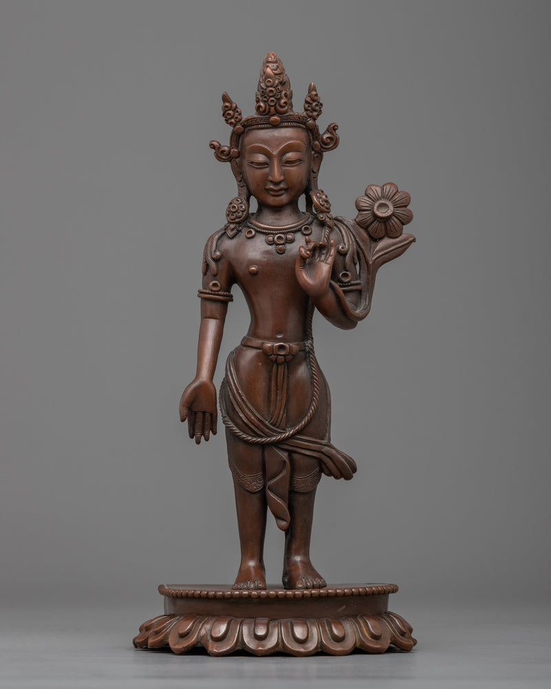 Standing Chenrezig Set Statue | sacred masterpiece for spiritual enlightenment