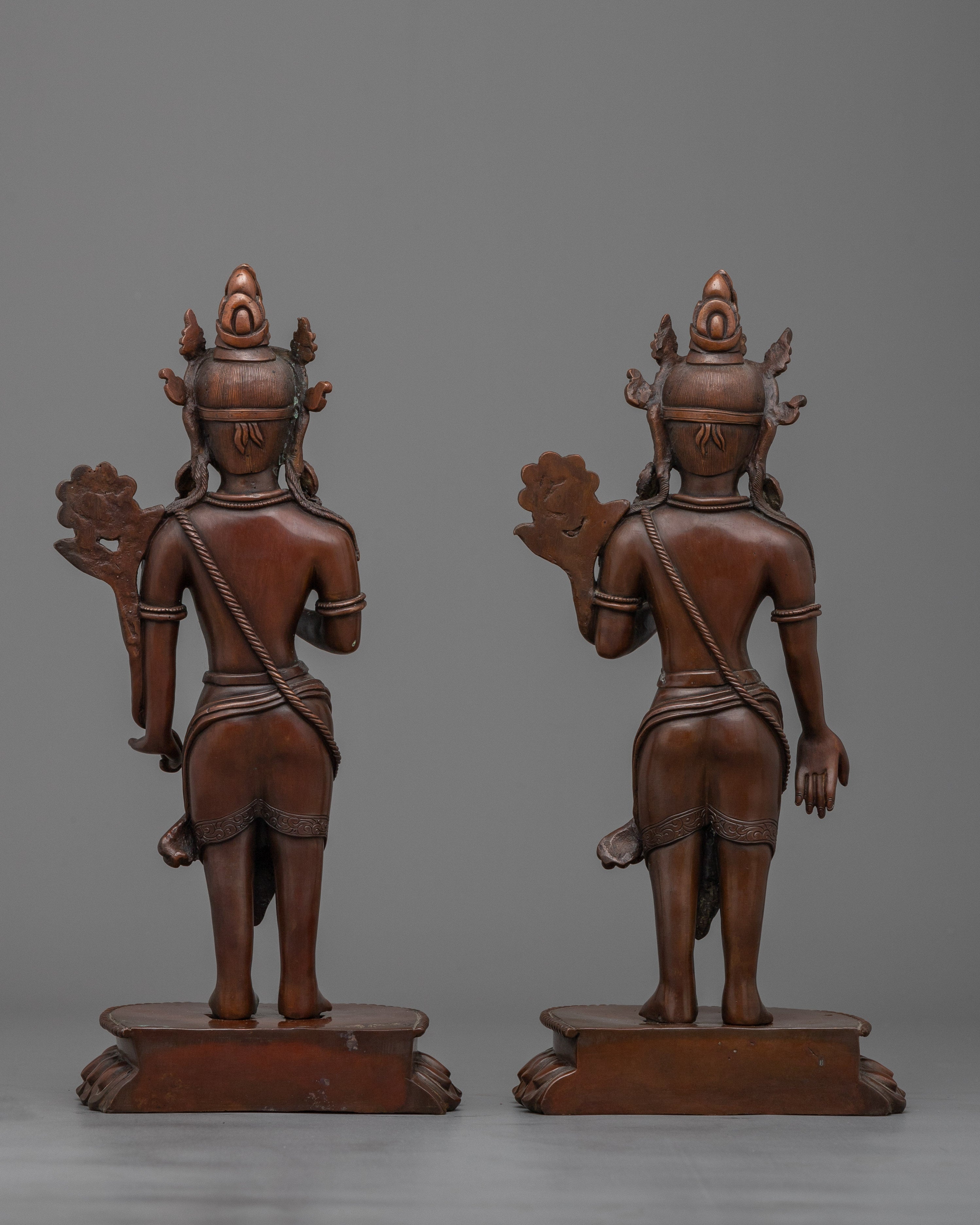 Standing Chenrezig Set Statue | sacred masterpiece for spiritual enlightenment