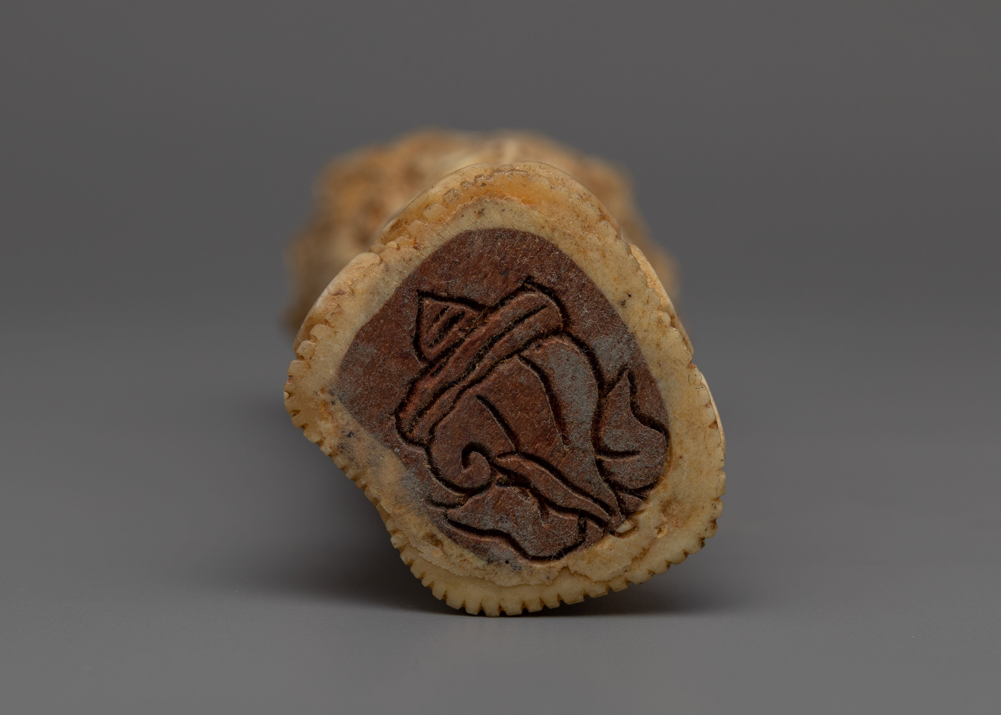 Exquisite Ethically Sourced Bone Mahakala | Handcrafted Beauty for Spiritual Empowerment