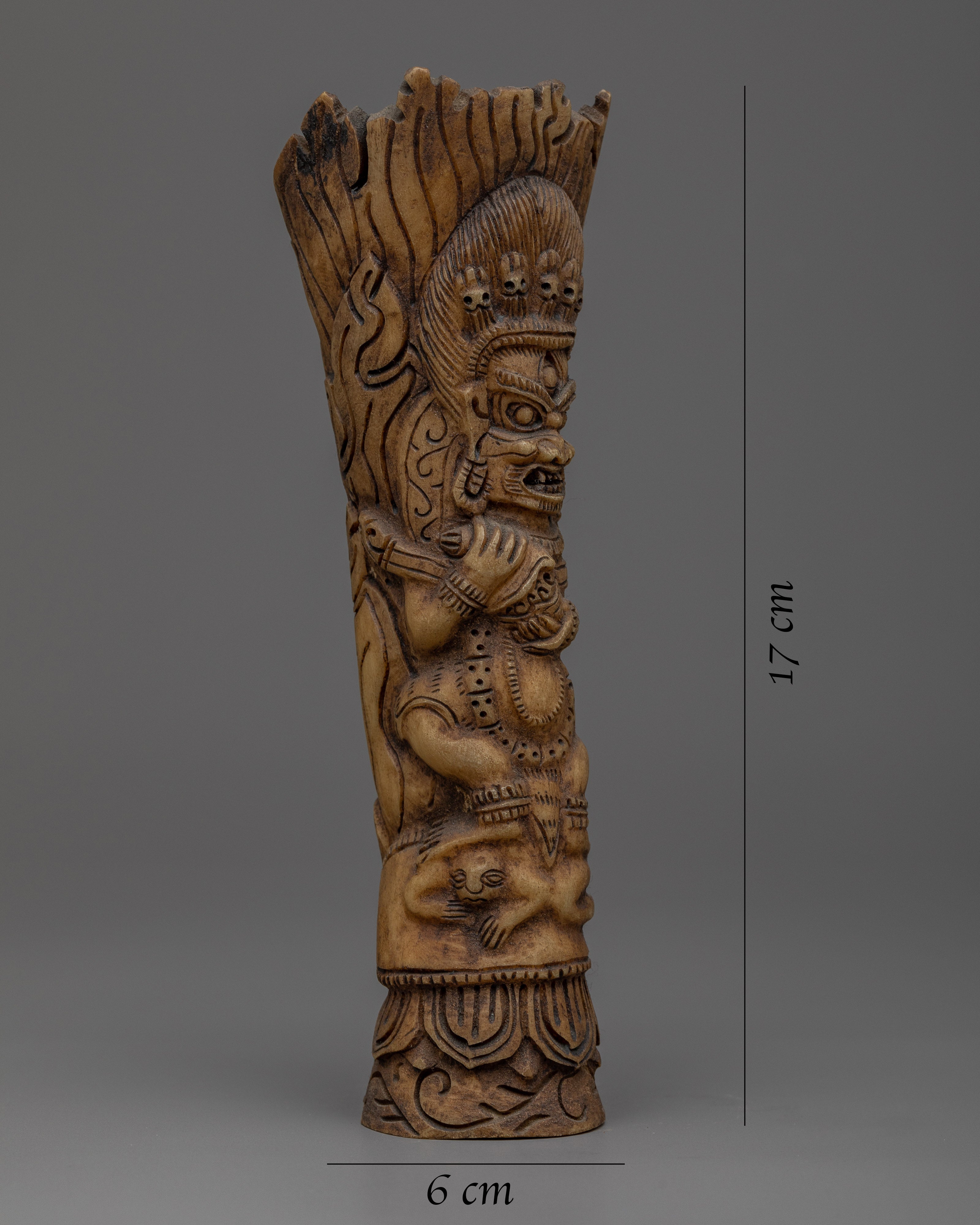 Ethically Sourced Bone Mahakala | Embrace Sacred Spirituality
