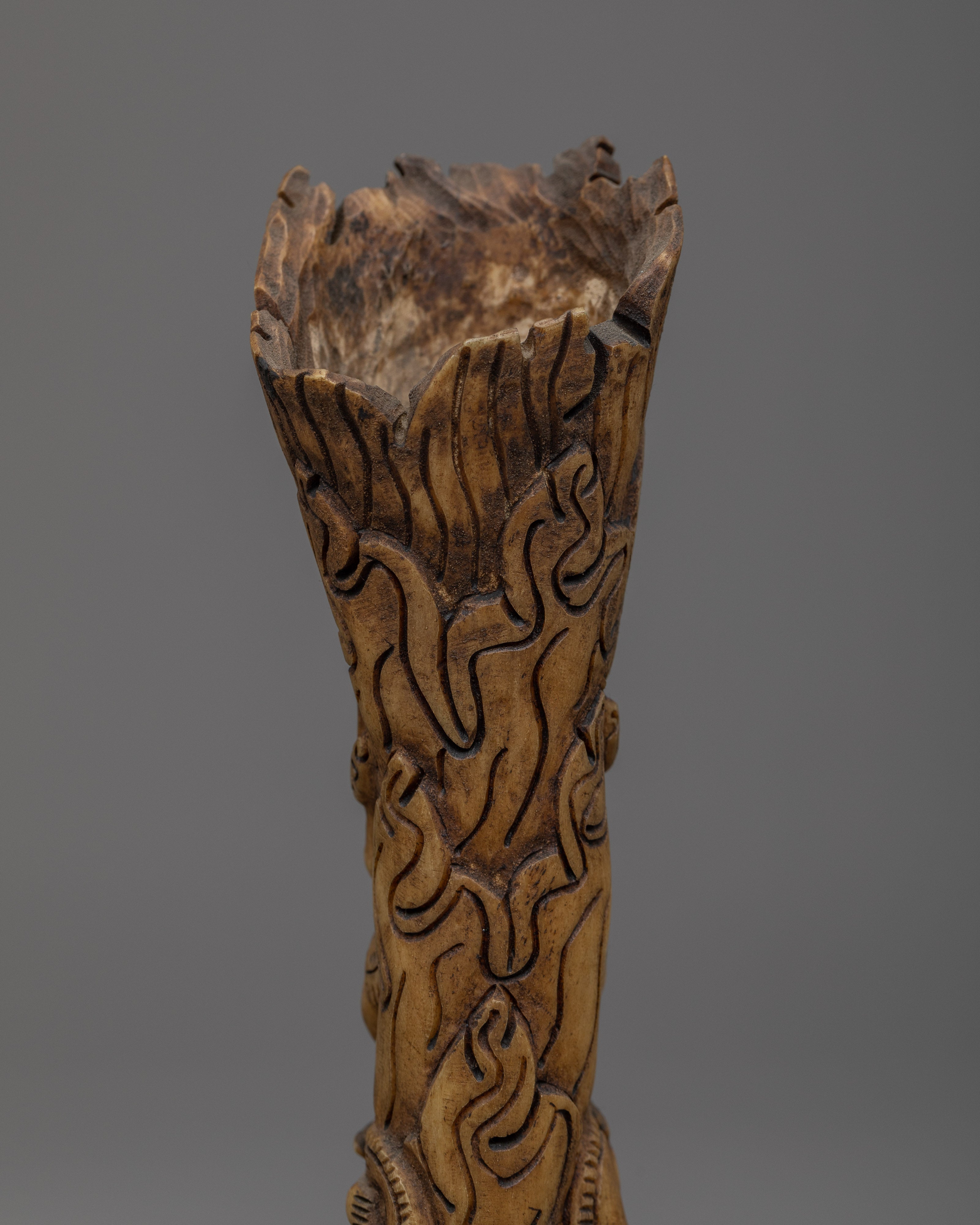 Ethically Sourced Bone Mahakala | Embrace Sacred Spirituality