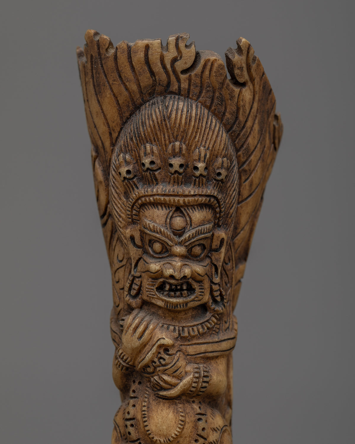 Ethically Sourced Bone Mahakala | Embrace Sacred Spirituality