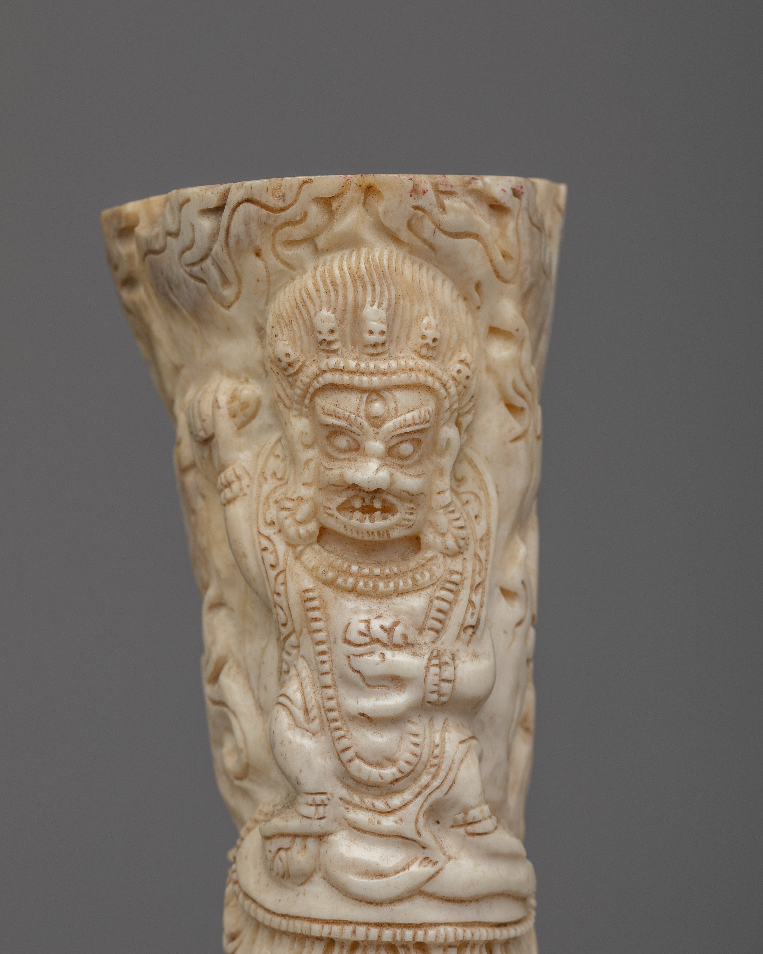 Ethically Sourced Bone Mahakala | Unleashing the Powerful Energy of Compassion