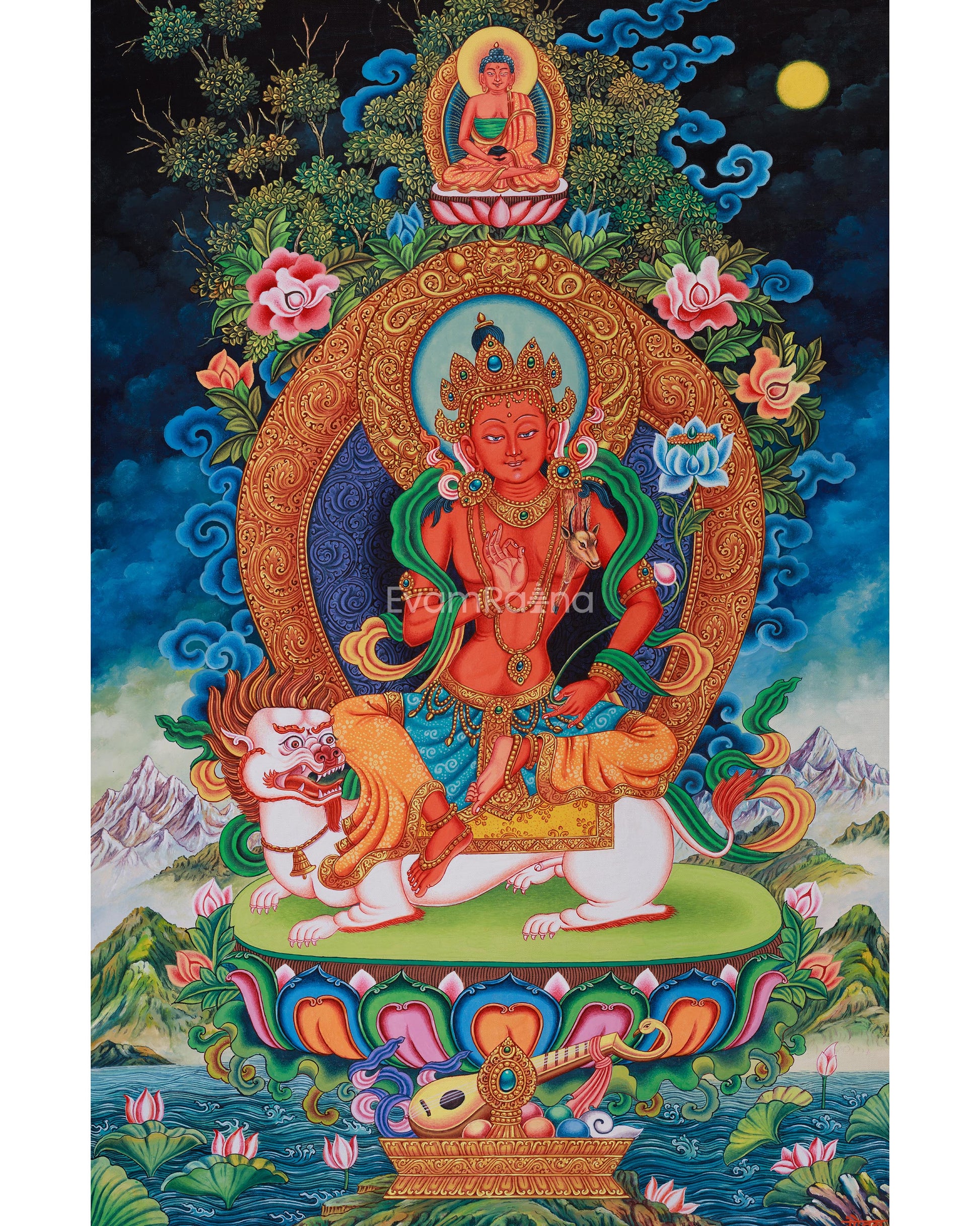 simhanada-lokeshvara-canvas-art