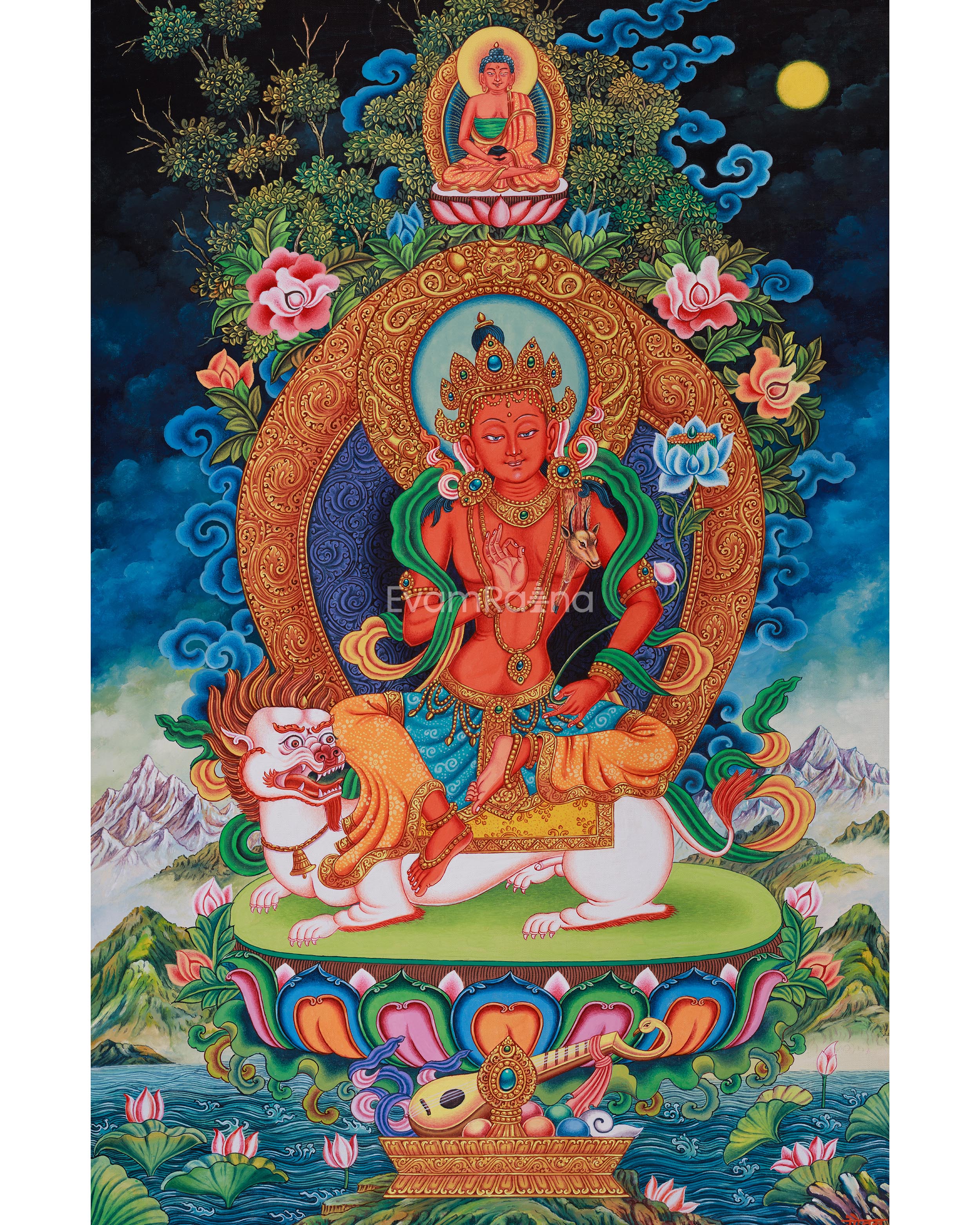 simhanada-lokeshvara-canvas-art