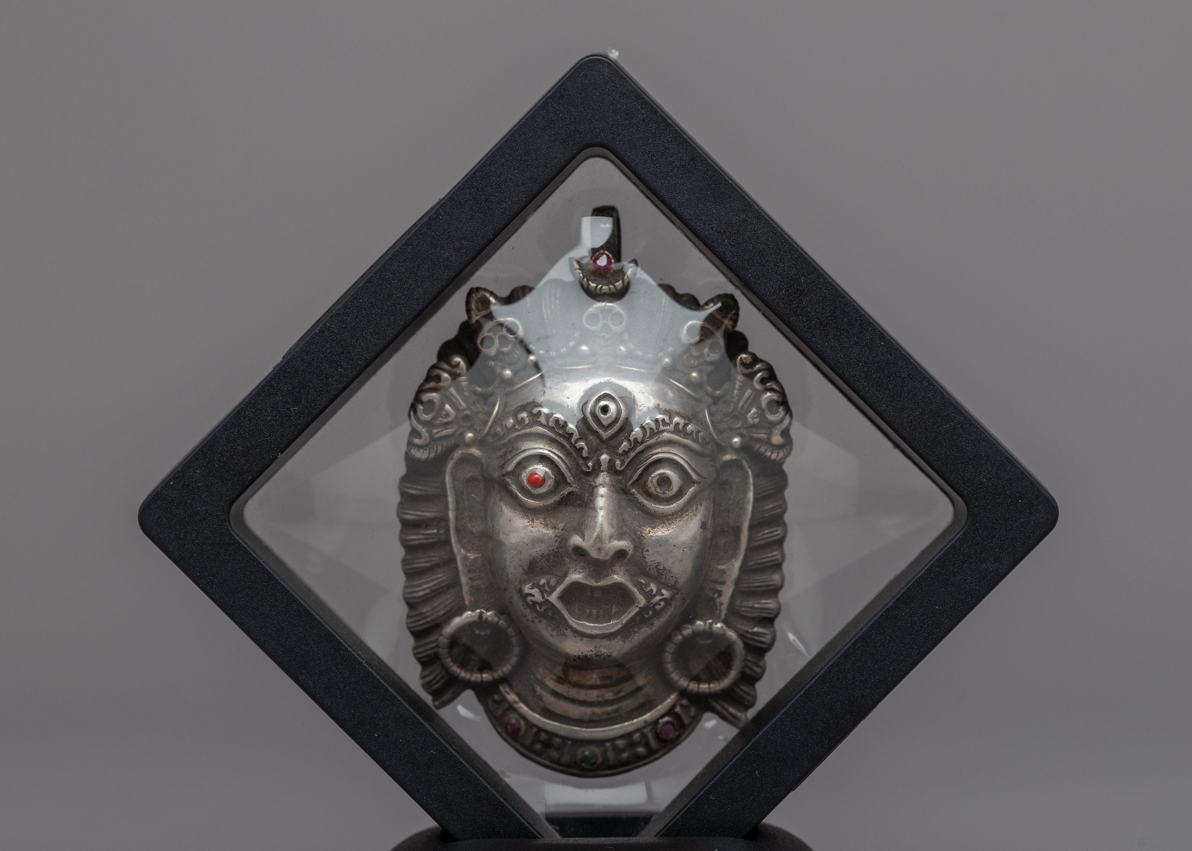 Jogini Face Pendant in Frame | Invoke the Spiritual Energies with frame and Pendent