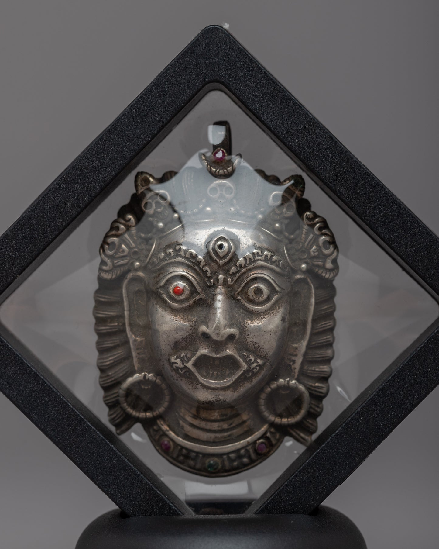 Jogini Face Pendant in Frame | Invoke the Spiritual Energies with frame and Pendent