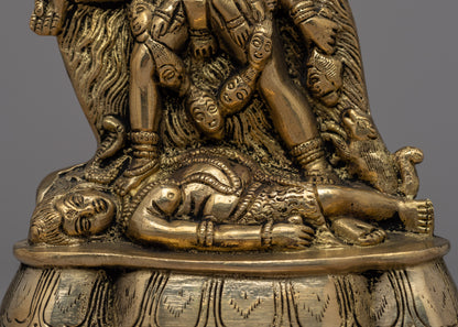 Brass Kalimata Statue | Celebrating the Power and Grace of statue