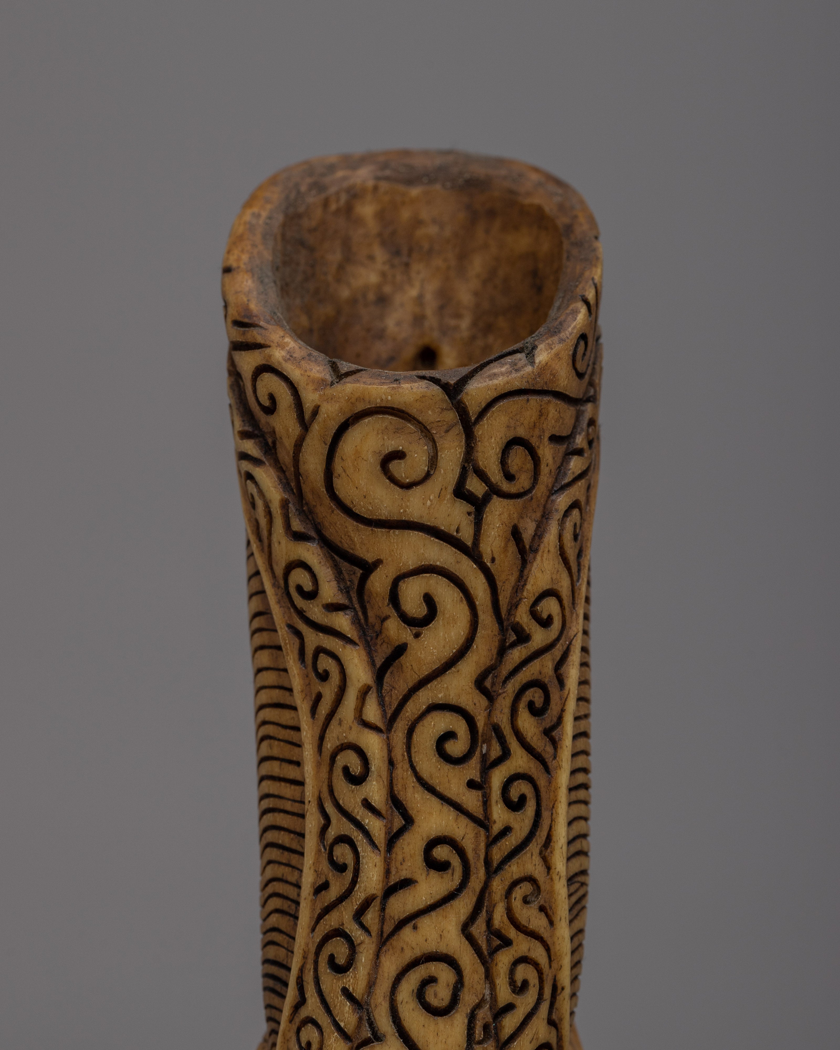 Enlighten Your Space with The Shakyamuni Buddha | Ethically Sourced Bone Sculpture