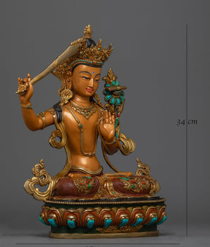 Buddha Manjushri Statue 