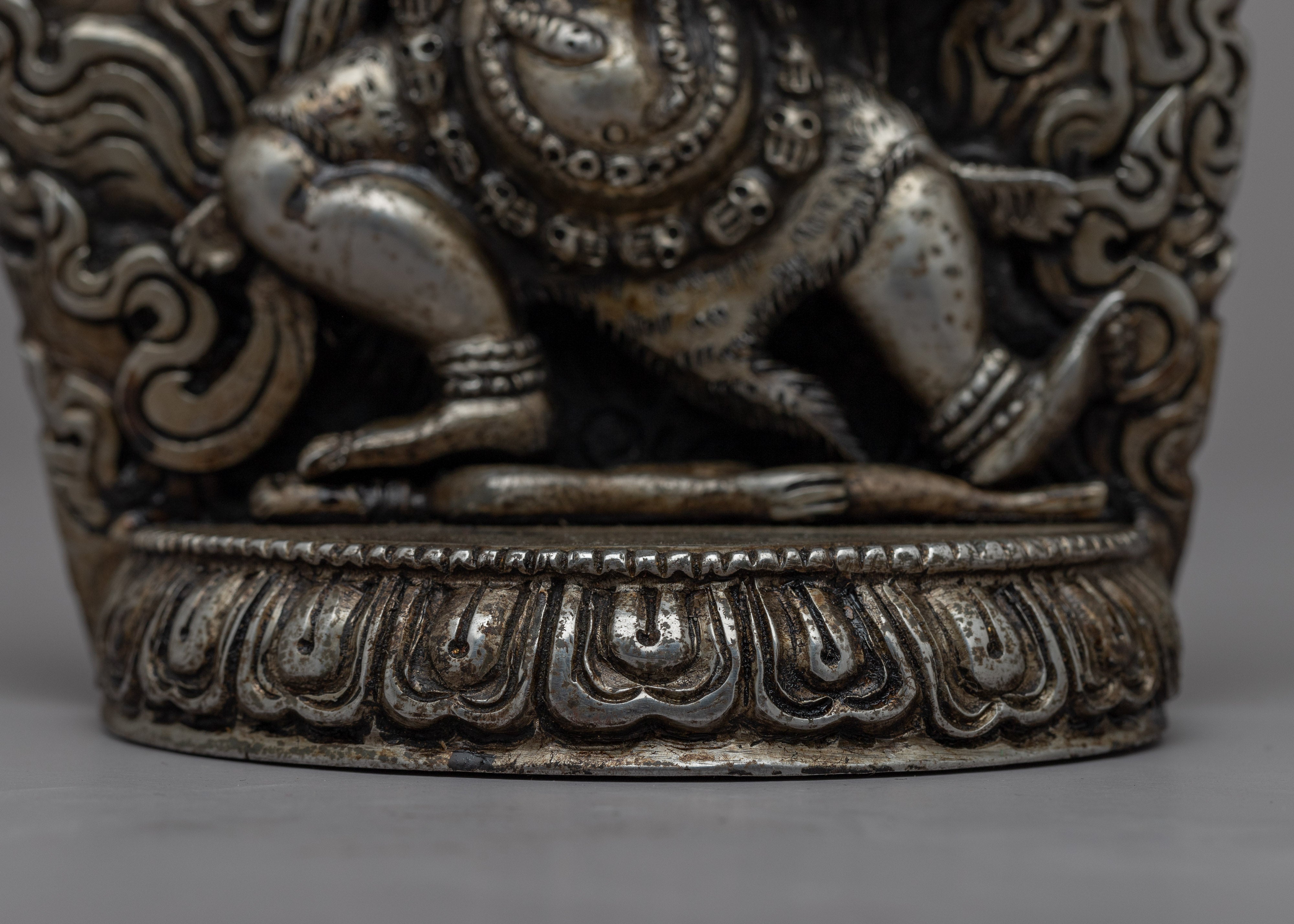 Bernagchen Mahakala Art Statue | Buddhist Iron Statue