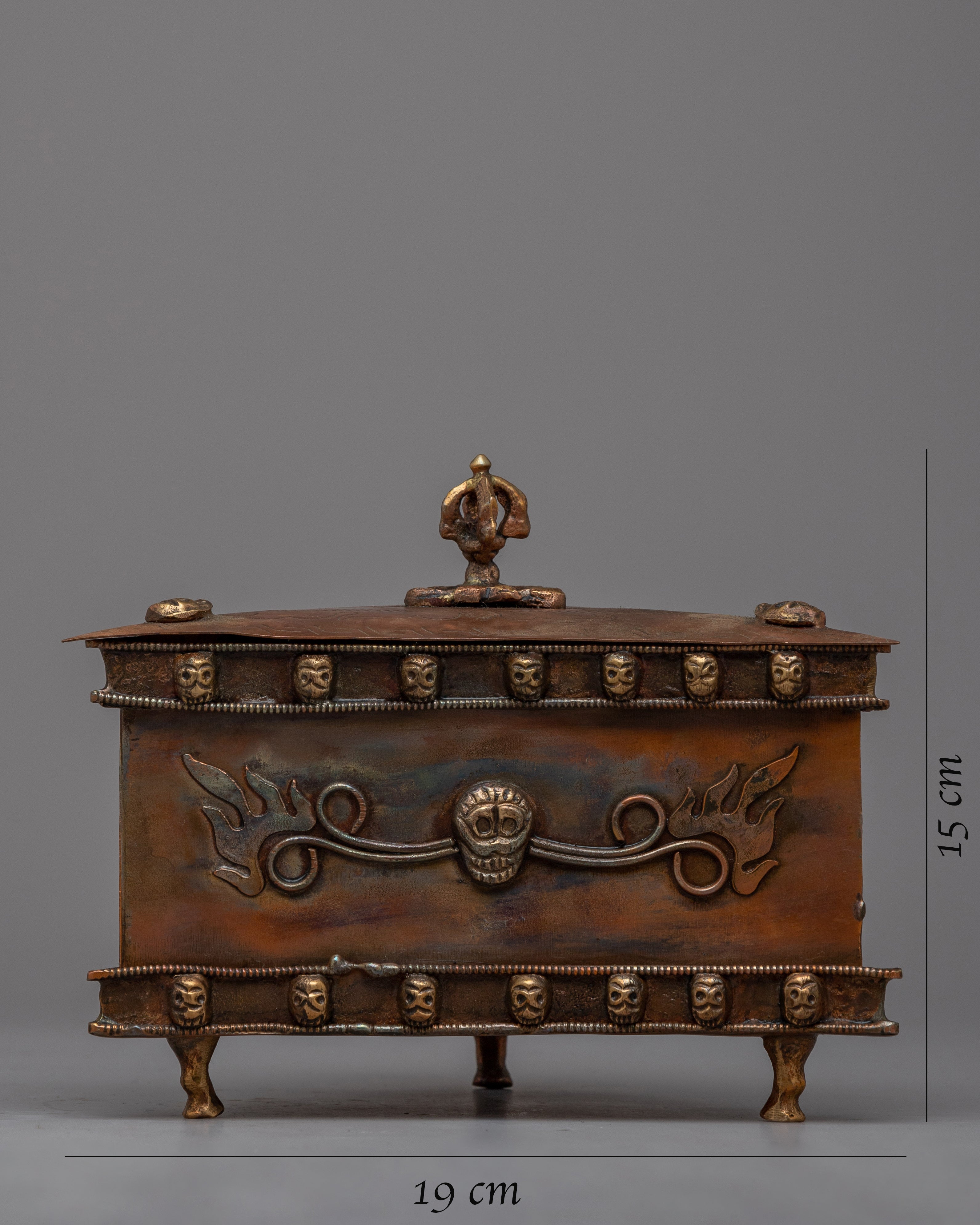Treasure Box Case with the Ritual Items | Nepal Royal Treasure Box