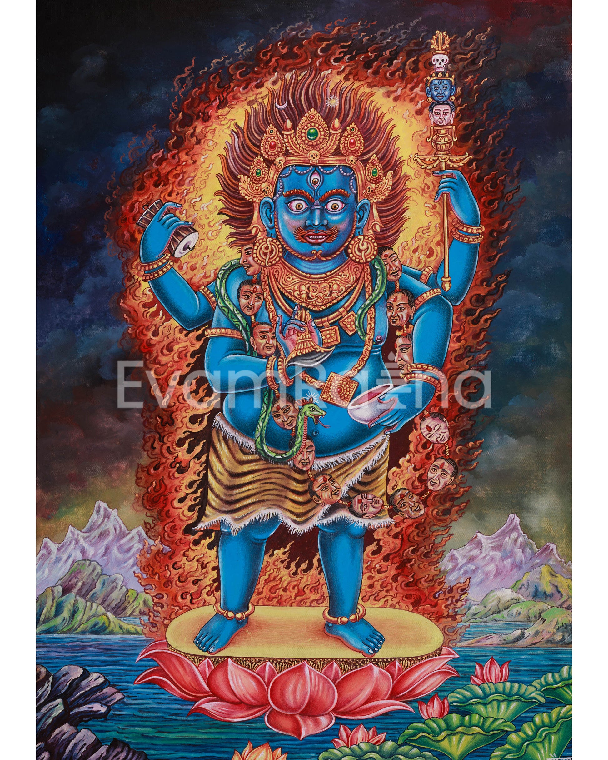 Four-Armed Mahakala Th