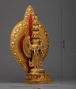 Thousand Arms Chenrezig Statue | Embodiment of Compassion