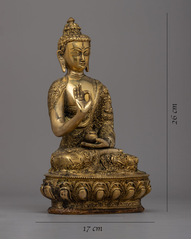 Amoghasiddhi Buddha Statue | Buddhist Statue for Meditation