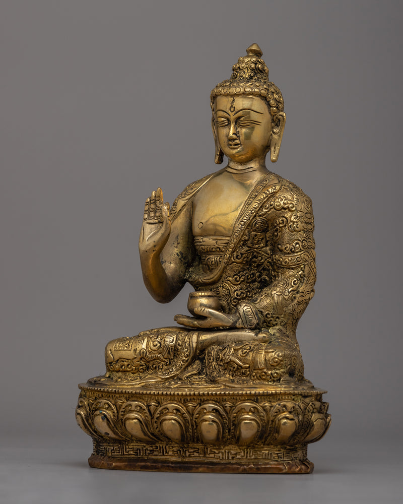 Amoghasiddhi Buddha Statue | Buddhist Statue for Meditation