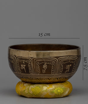 Bronze Singing Bowl | Enhance Your Meditation and Relaxation