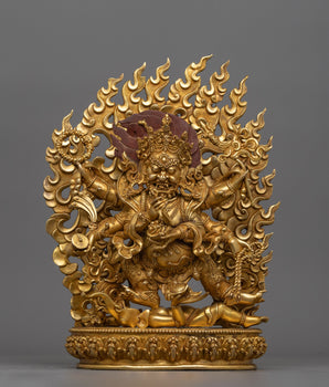 wrathful-six-armed-mahakala-sculpture