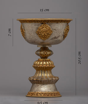 Tibetan Butter Lamp Offering | Honoring the Divine with Radiant Flames