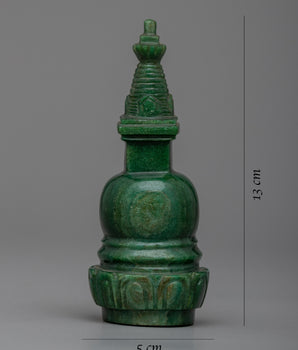 Collectible Tibetan Murgaz Stupa | Display the Essence of Buddhism