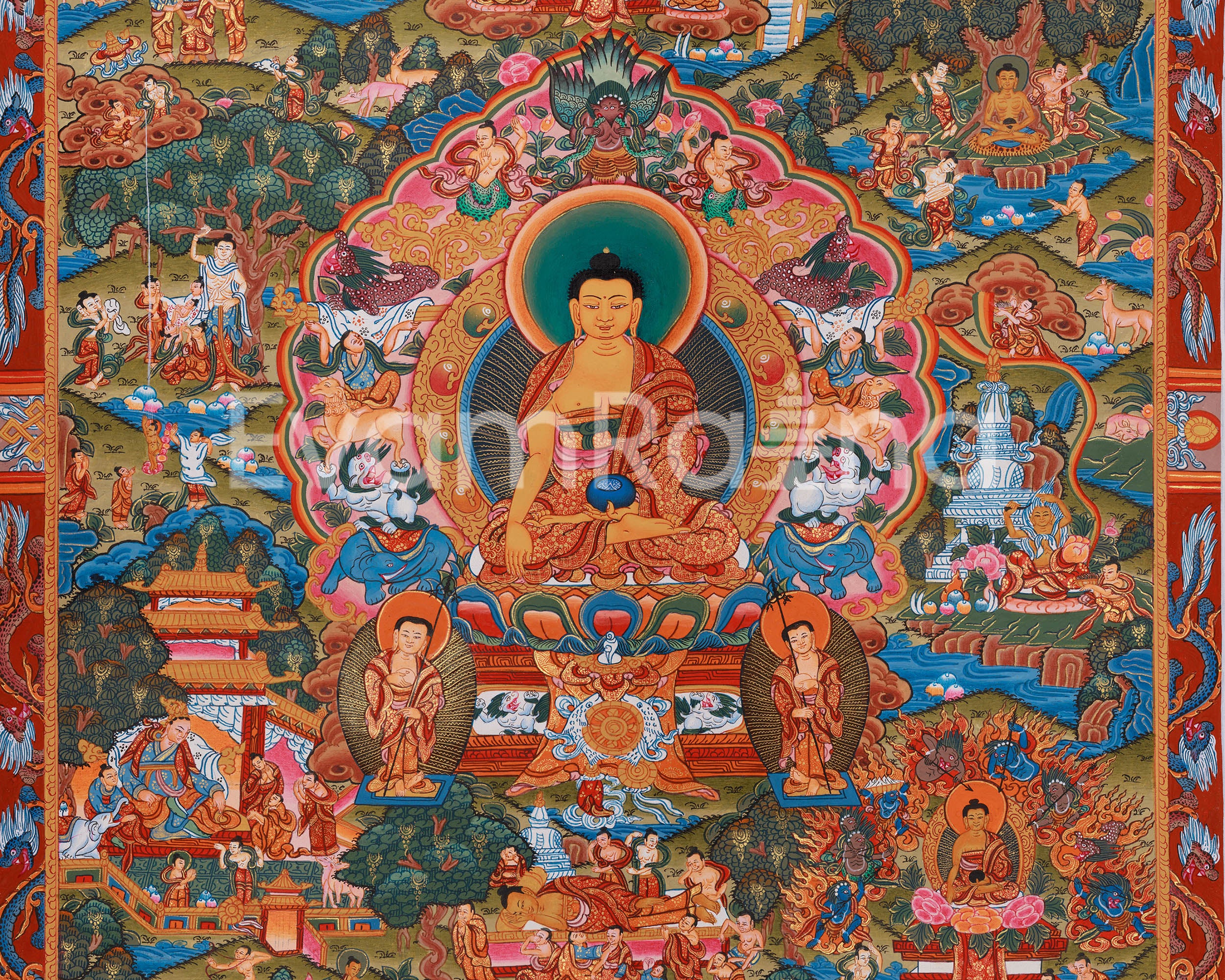 Sacred Buddha's Life Story | From Prince Siddhartha to Enlightened Buddha
