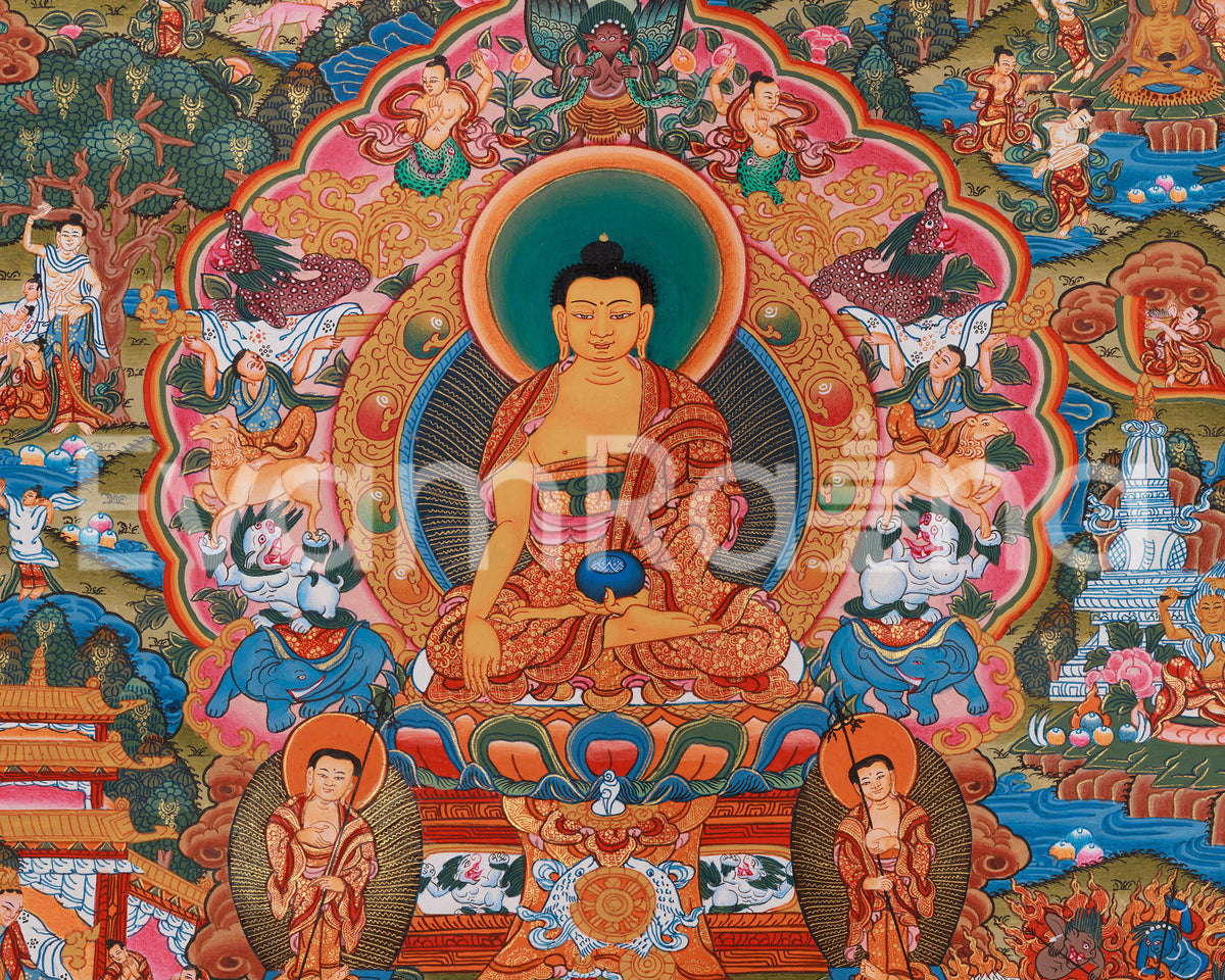 Sacred Buddha's Life Story | From Prince Siddhartha to Enlightened Buddha