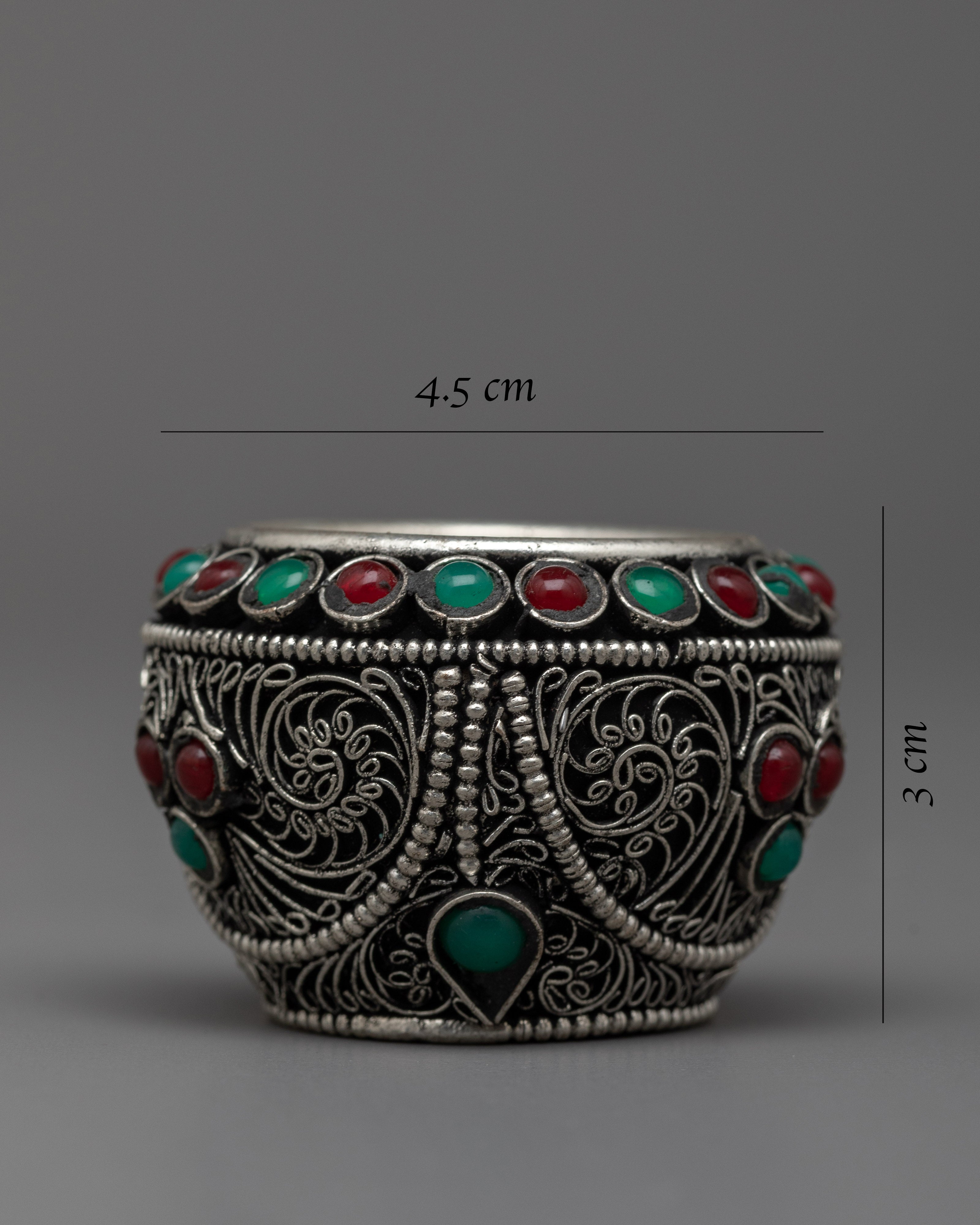 Tibetan Buddhist Golpa | Copper Vessel for Sacred Water and Offerings