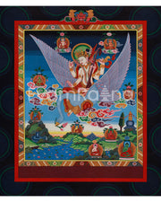 Newari Goddess Saraswati Seated on Swan
