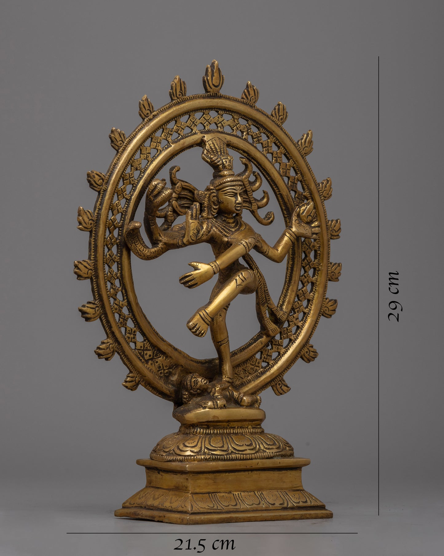 Nataraja Brass Statue | Fusion of Artistry and Spiritual Significanc