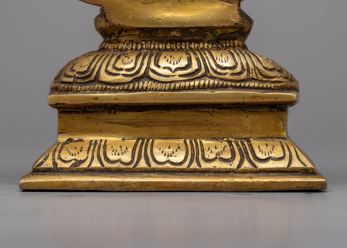 Nataraja Brass Statue | Fusion of Artistry and Spiritual Significanc