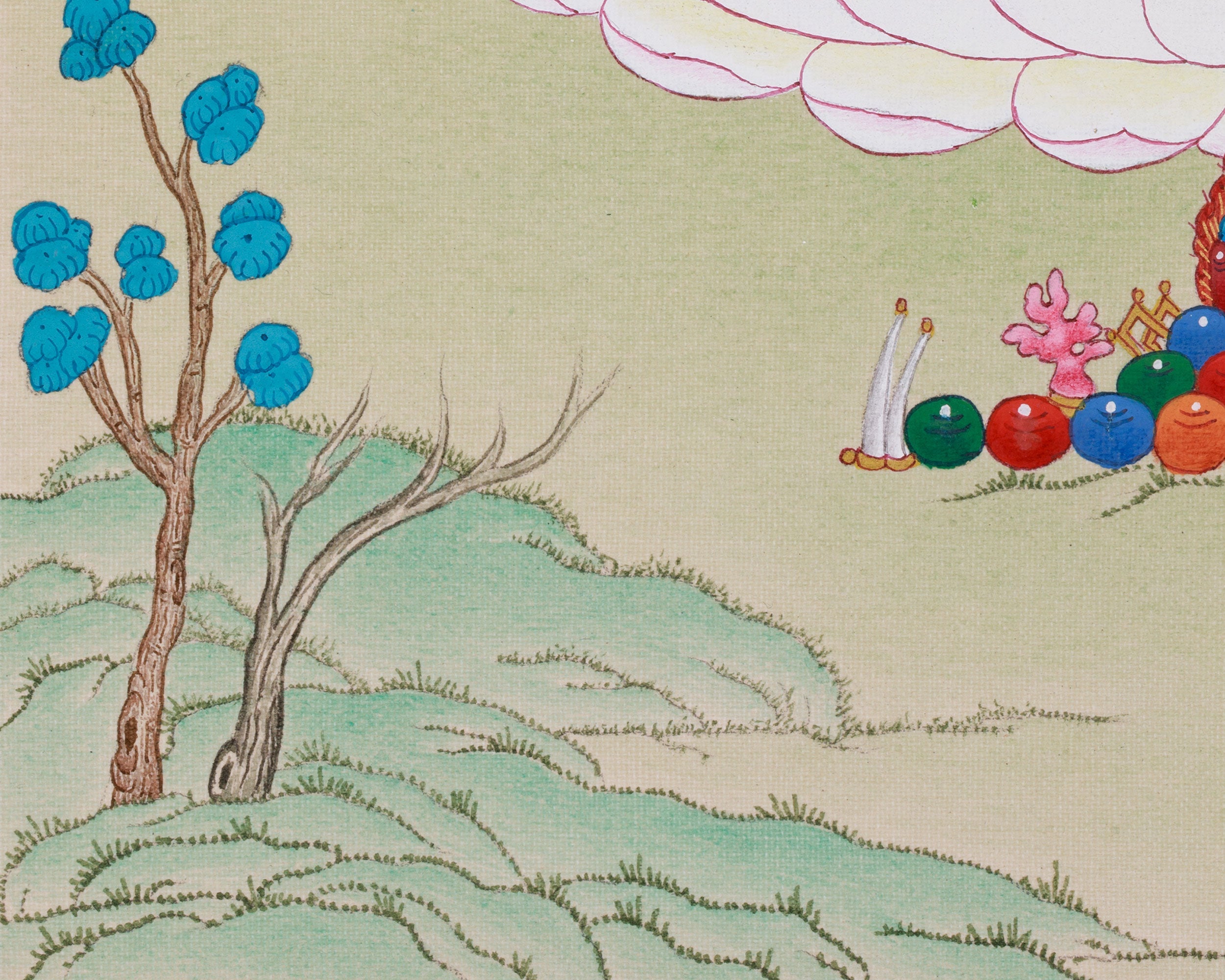Bodhisattva of Compassion, Avalokiteshvara | A Sacred Thangka of Mercy and Protection