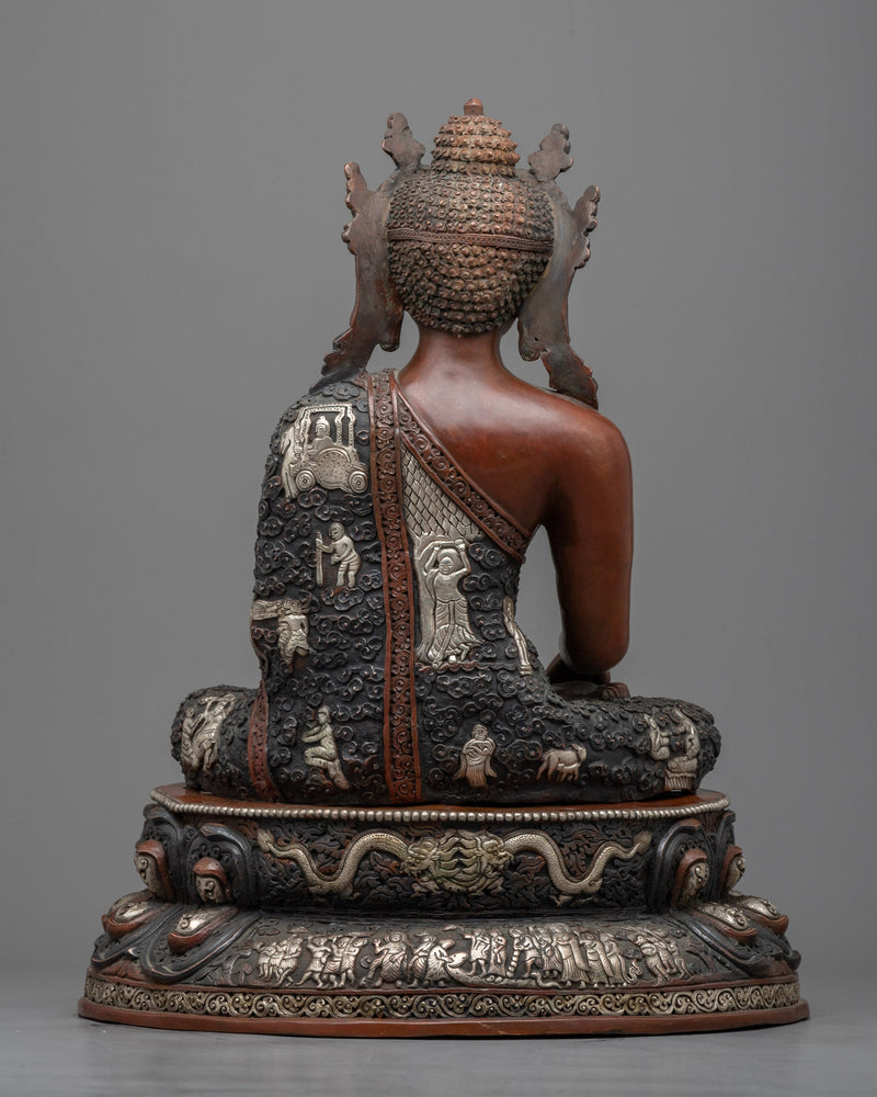 The Crown Shakyamuni Buddha Statue | Experience Serenity with our Sculpture