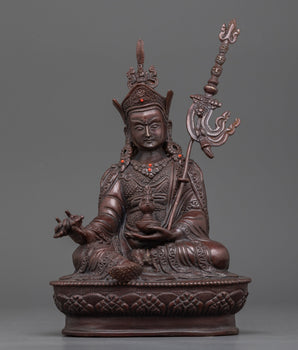 oxidized-guru-rinpoche-statue