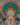 a colorful and ornate Buddhist deity, with intricate patterns and designs surrounding the central figure.