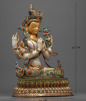 chenrezig divine statue