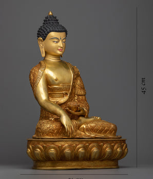 the happy buddha - shakyamuni buddha 